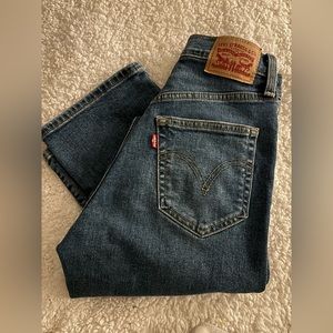 Levi’s Ribcage Ankle Straight Jeans Size 24
